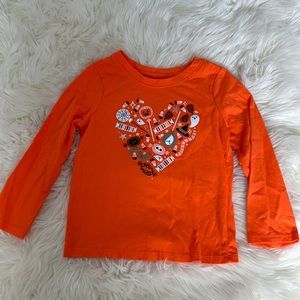 Cat & Jack Halloween Shirt Toddler Girls Size 3T